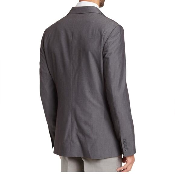 Nordstrom Rack 38 S NEW Notch Collar Men's Suit Separate Sportcoat Gray - Picture 2 of 7